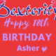 Happy 18th Birthday Asher